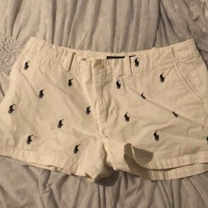 Ralph Lauren pony logo shorts